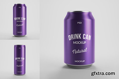 Drink Can Mockups