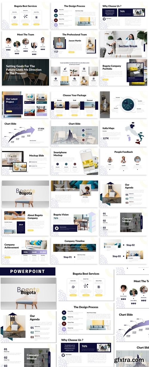 Bogota - Business Powerpoint Template