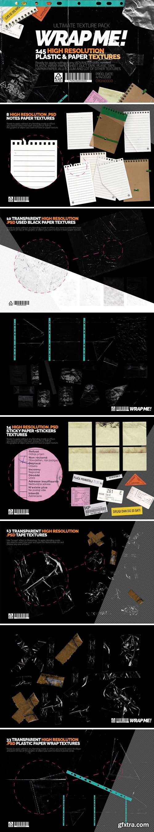 CreativeMarket - Wrap Me! Ultimate Textures Pack 4826266