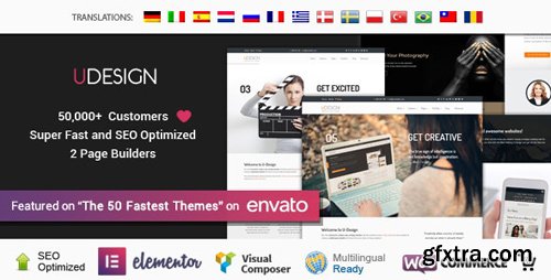 ThemeForest - uDesign v3.4.0 - Responsive WordPress Theme - 253220