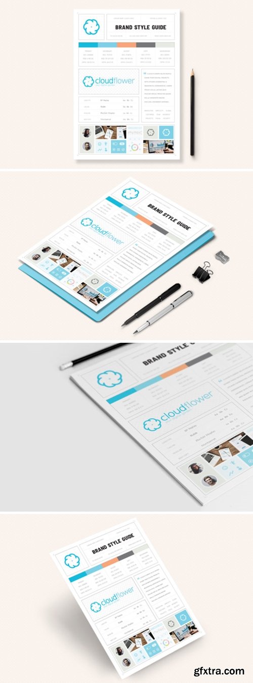 One Page Branding Style Guide 3911762