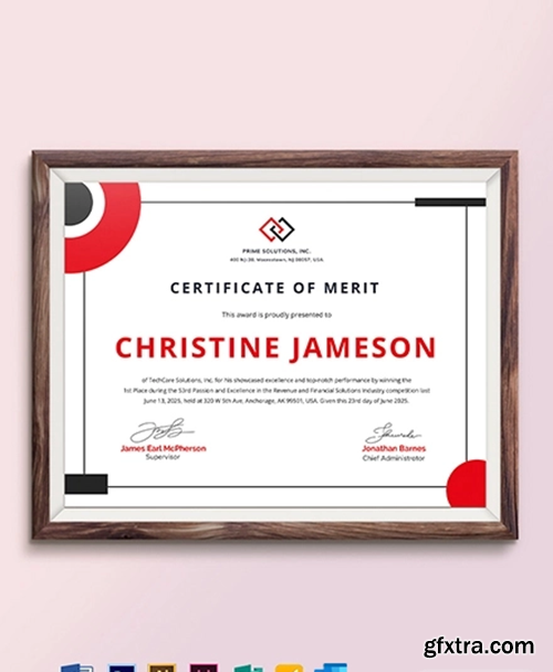 Appreciation-Certificate-for-Employee-Template-Outlook-Mockup