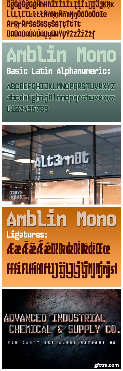 Amblin Mono Font