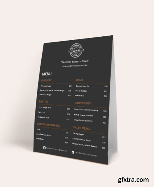 Burger-Table-Tent-Menu-Template