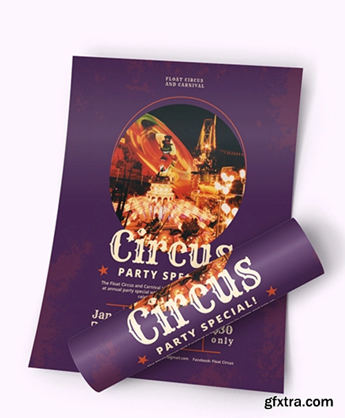 Circus-Party-Flyer-Download