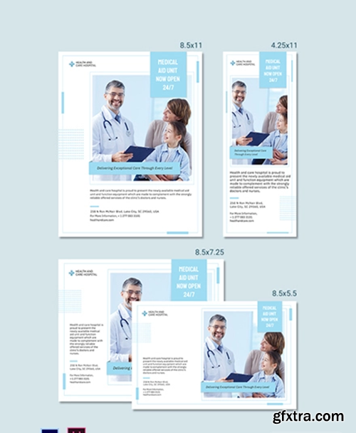 Health care Magazine Ads Template » GFxtra