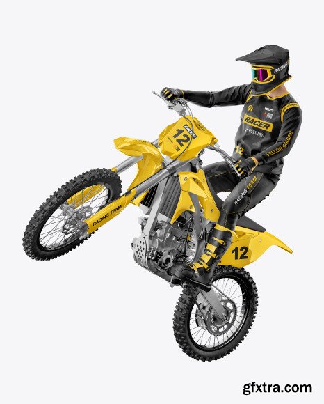 Motocross Racing Kit Mockup 58858