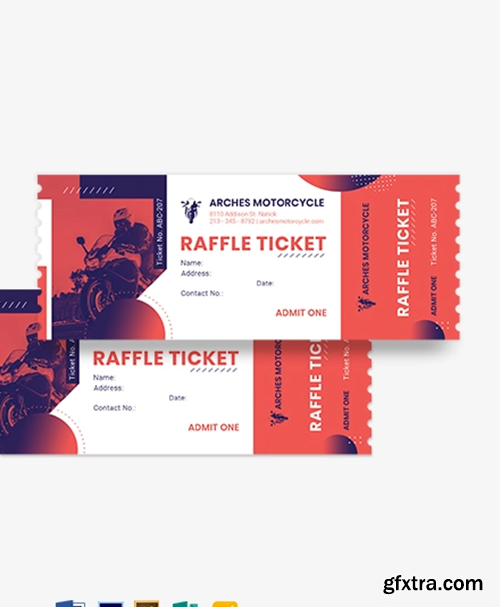 Motor-Cycle-Raffle-Ticket-Template-2