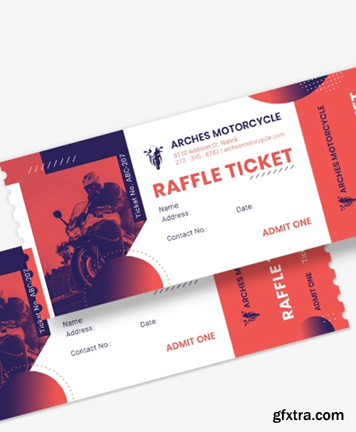 Sample-Motor-Cycle-Raffle-Ticket