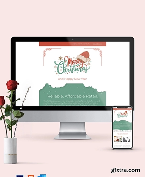 Christmas-Sale-Newsletter-Template-Outlook-Mockup