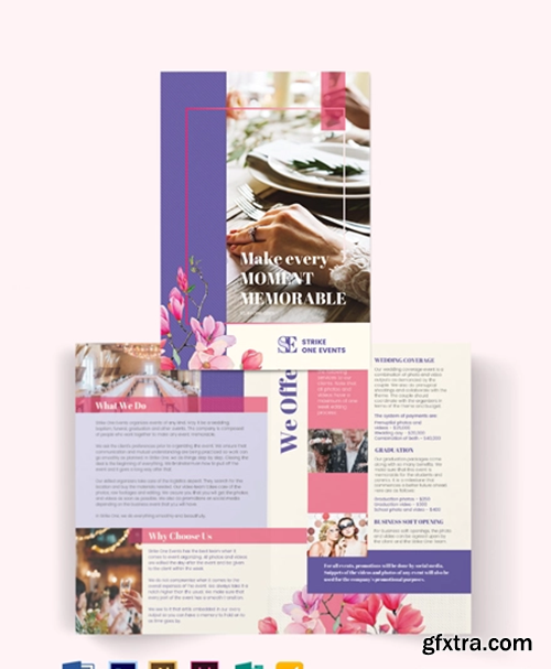 Event-Company-Bi-Fold-Brochure