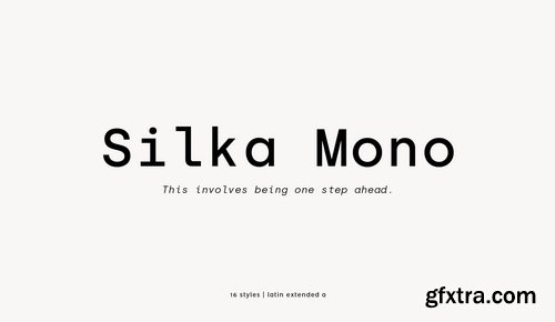 Silka Mono Font Family