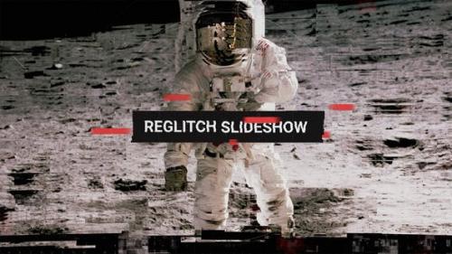 Videohive - Reglitch Data Slideshow