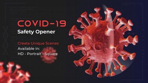 Videohive - Covid-19 Safety Opener