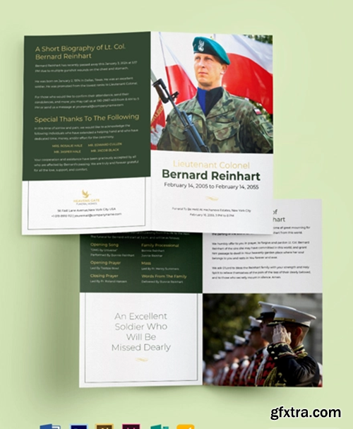 Military-Funeral-Program-Bi-fold-Brochure