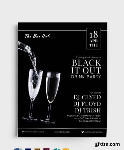 BLACK-LIQUID-Flyer-Template