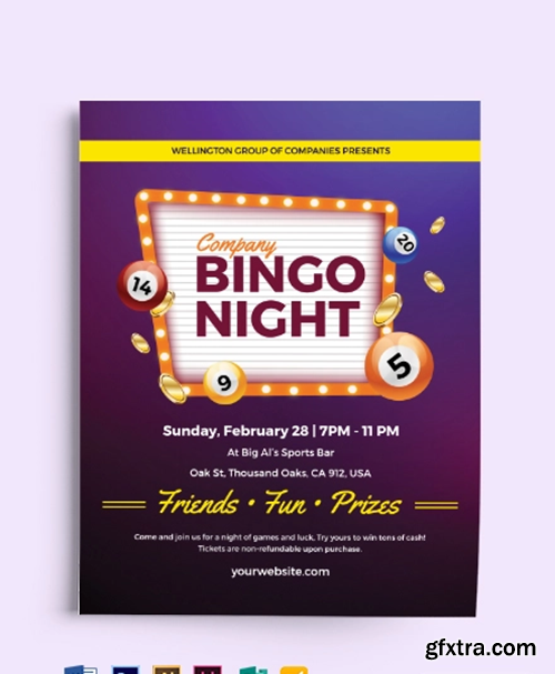 Bingo-Game-Flyer-Template