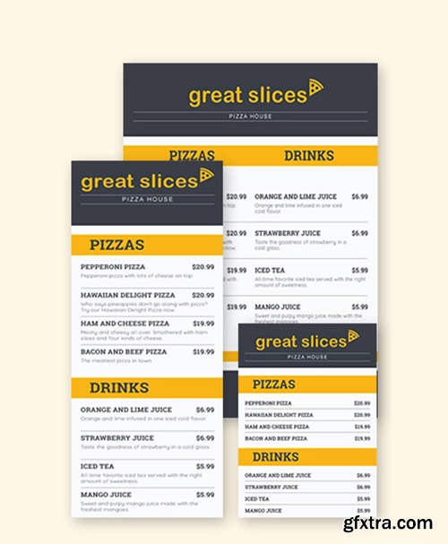 Pizza-Table-Menu