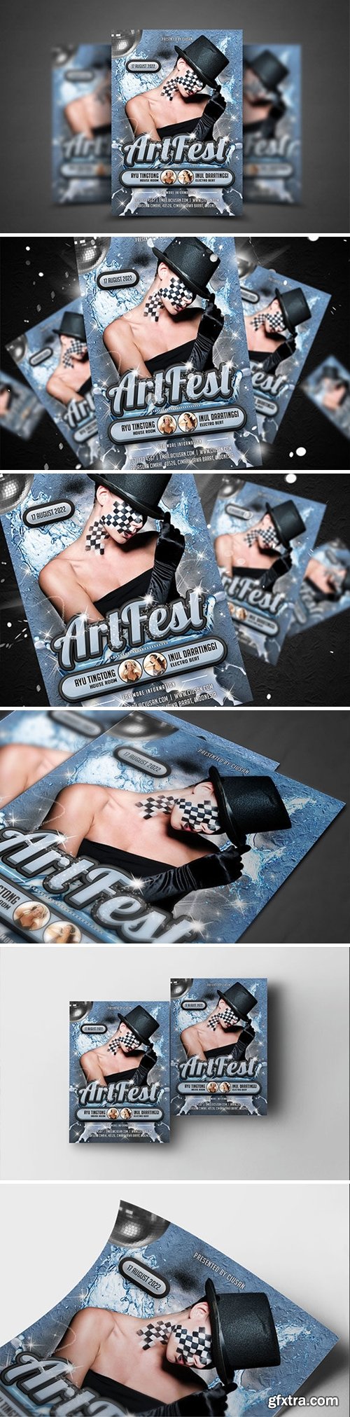 Art Fest Flyer Template 3916369