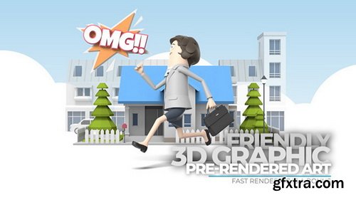 Videohive - 3D Explainer Video Kit: Revolving Stager - 26414078