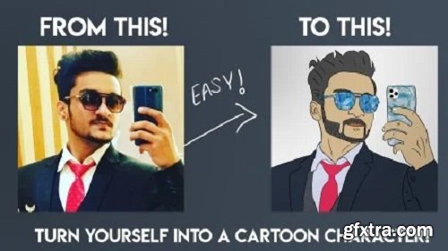 Turn yourself into a Cartoon Character in Photoshop