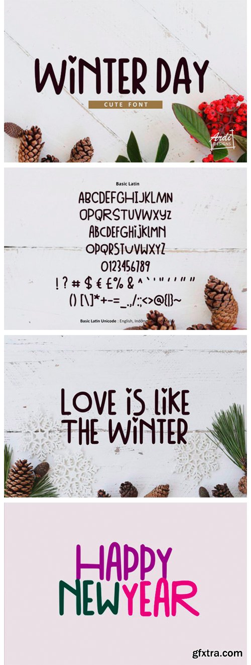 Winter Day Font