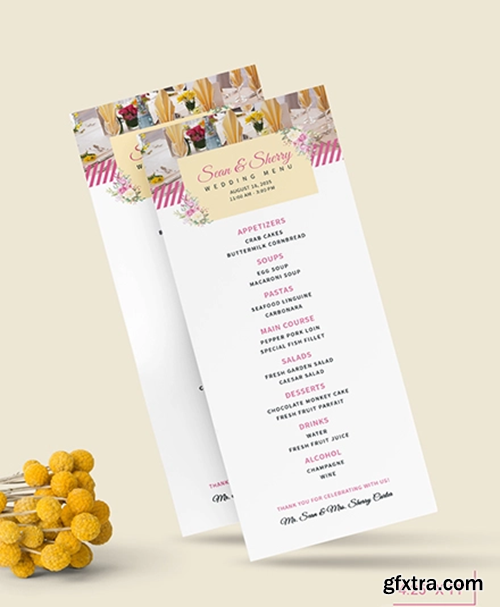 Sample-Banquet-Wedding-Menu