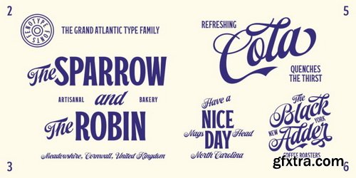 Grand Atlantic Font Family