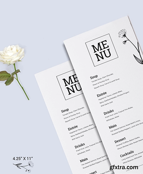 Sample-White-Wedding-Menu