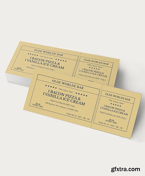 Sample-Retro-Food-Ticket