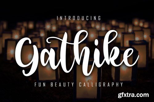 Gathike Fun Beauty Calligraphy