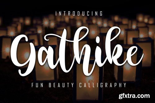 Gathike Fun Beauty Calligraphy