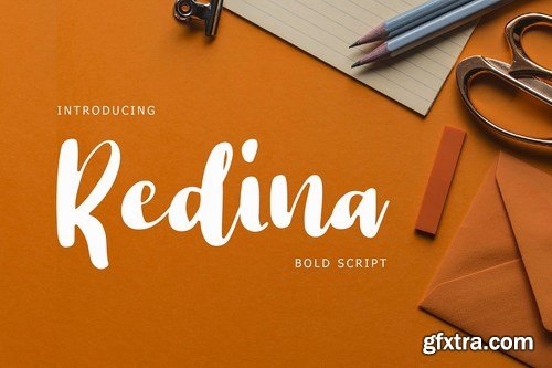 CM - Redina Bold Script Font  4838020