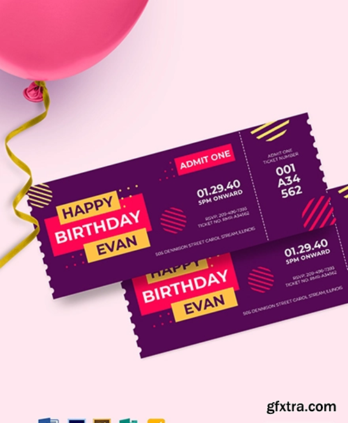 Happy-Birthday-Ticket-Template