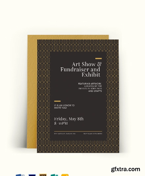 Art-Deco-Invitation-Template