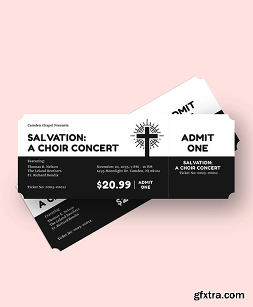 Simple-Church-Ticket-Download