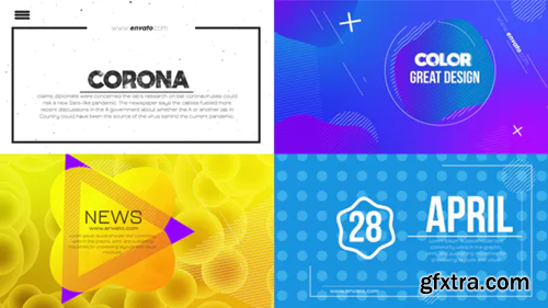 Videohive Clean Typography Titles 26436775