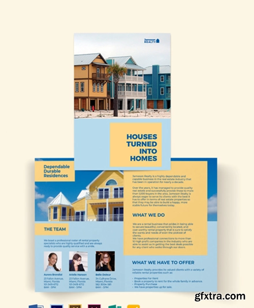 Family-vacation-rental-Bi-Fold-Brochure