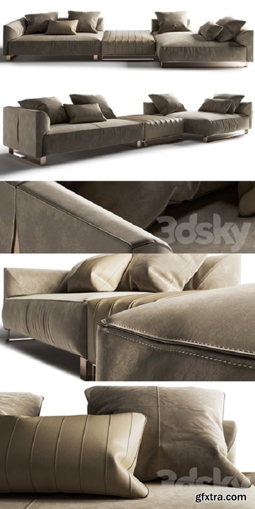 Longhi fold sofa