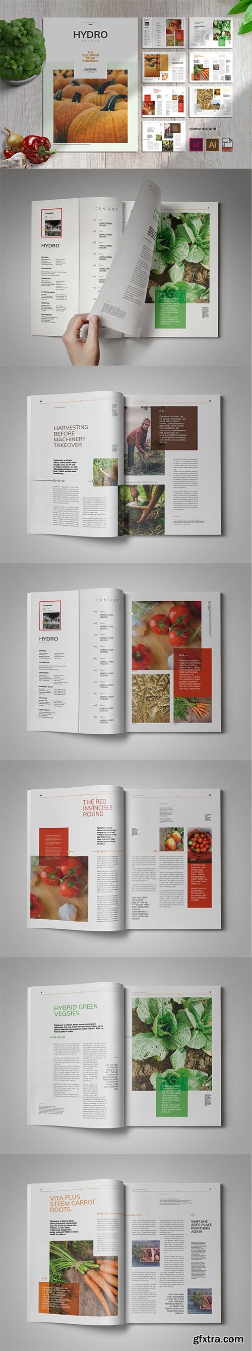 Hydro Project | Magazine Template