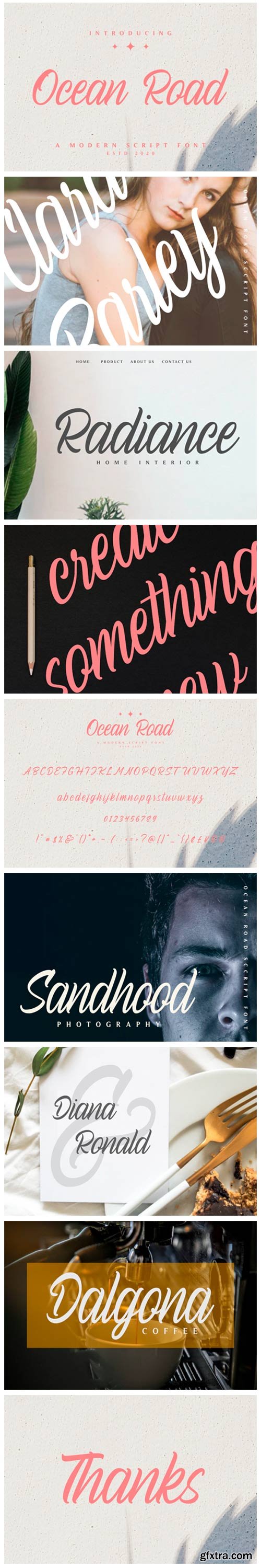 Ocean Road Font