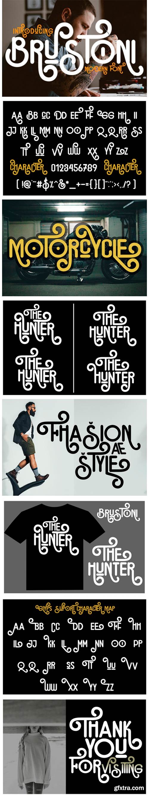 Brustoni Font