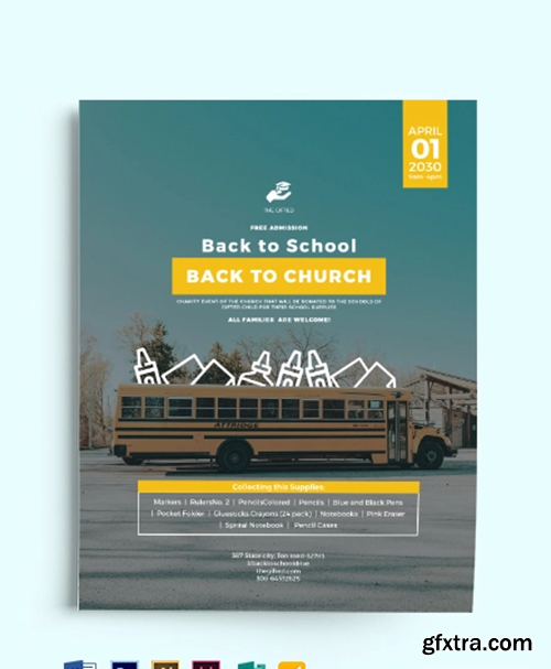 Back-to-School-Church-Flyer-Template