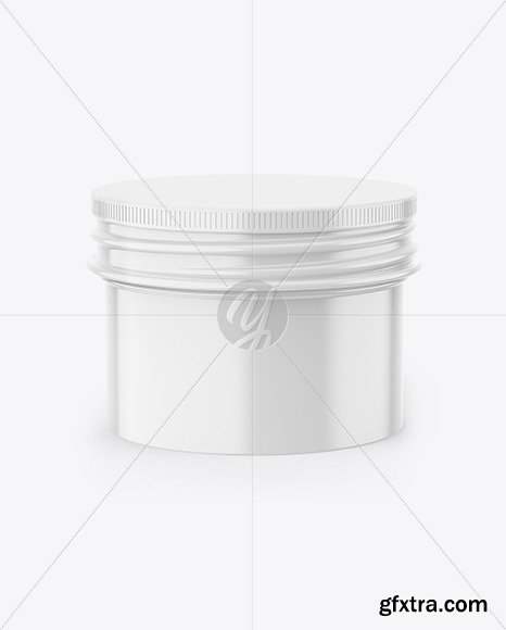 Glossy Cosmetic Tin Can Mockup 58139