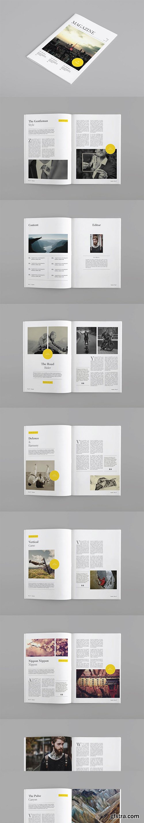 Magazine Template Vol. 10