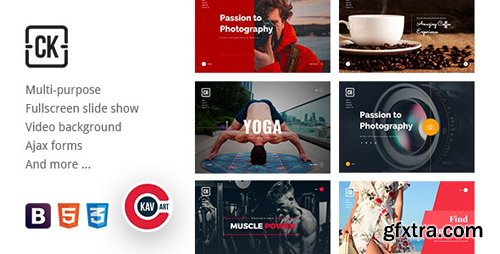 ThemeForest - CK v0.3 - Coming Soon Creative HTML Multipurpose Template (Update: 21 April 20) - 22453405