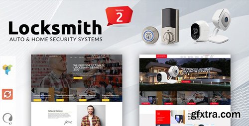 ThemeForest - Locksmith v3.5 - Security Systems WordPress Theme - 19997850