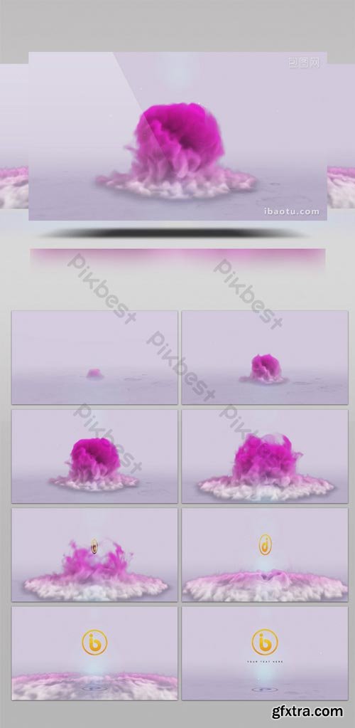 PikBest - Chinese style fairy-like fog LOGO interpretation film AE template - 1493158