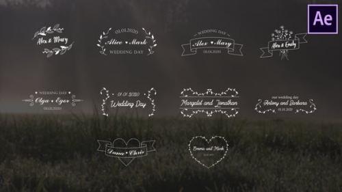 Videohive - Wedding Titles | After Effects