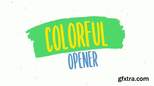 Videohive Colorful Hand Drawn Opener 26459314